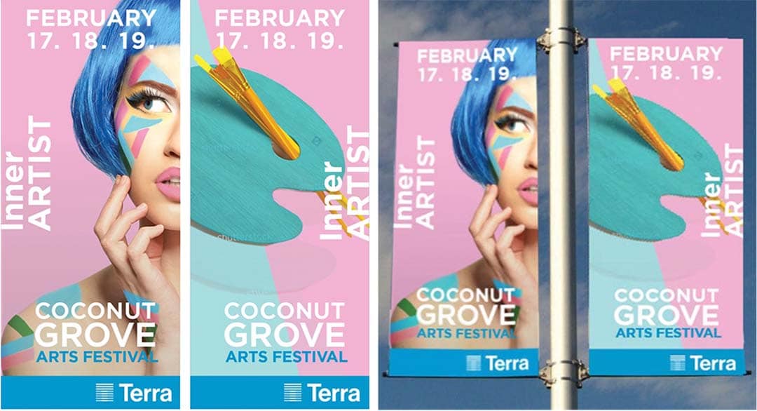 Pil Creative Group - Coconut Grove Arts Festival - Client Work